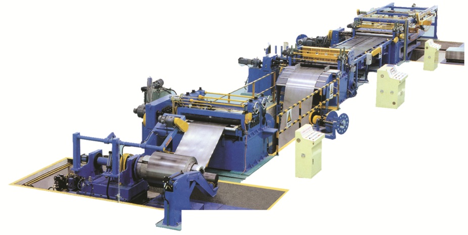 開(kāi)卷、校平、橫剪、碼垛生產(chǎn)線